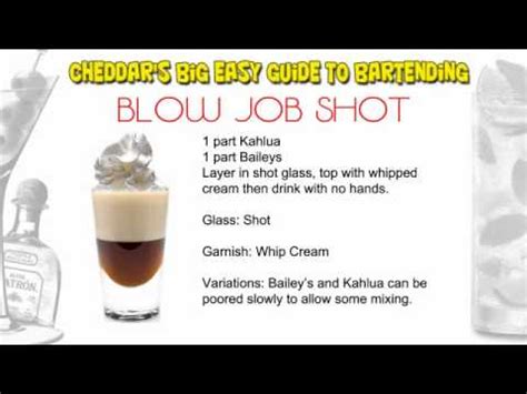 whats a blowjob shot|How to Make a Blow Job Shot: 7 Steps (with Pictures)